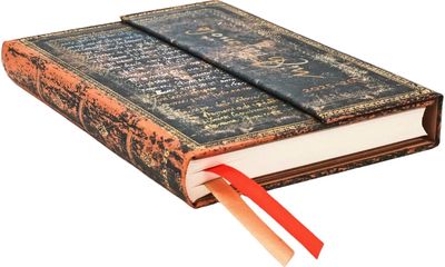 Darbo knyga PAPERBLANKS 18mėn. 2025 liepa - 2026 gruod. Michelangelo, Handwritin g, MINI, HOR