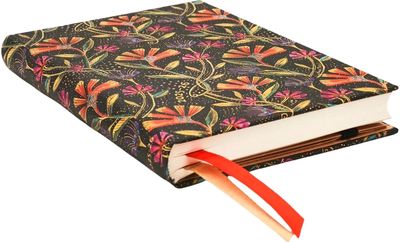Darbo knyga PAPERBLANKS 18mėn. 2025 liepa - 2026 gruod. Wild Flowers, MINI, HOR