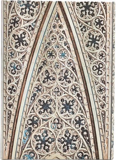 Darbo knyga PAPERBLANKS 18mėn. 2025 liepa - 2026 gruod. Vault of the Milan Cathe dral, MIDI, HOR