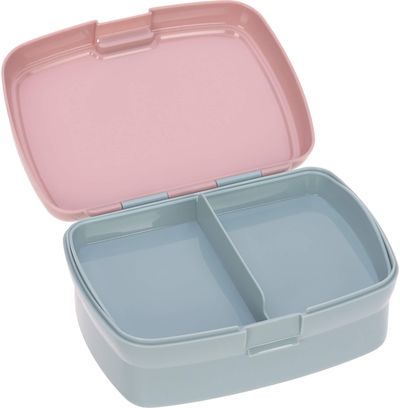 Gertuvės ir pietų dėžutės rinkinys ABOUT FRIENDS CHINCHILLA, 460ml+7,3x17,7x13,4 cm