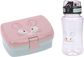 Gertuvės ir pietų dėžutės rinkinys ABOUT FRIENDS CHINCHILLA, 460ml+7,3x17,7x13,4 cm