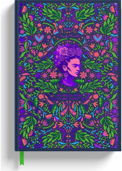 Mokslo kalendorius FRIDA KAHLO 2025/2026 savaitė atvarte 17 mėn.