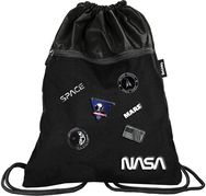 Sportinis maišelis NASA, Premium, 46 cm, juodos sp.