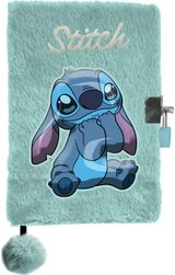 Dienoraštis DISNEY STITCH, su spynele, 21 x 15 cm, 96 l., žalsvos sp., linijomi s