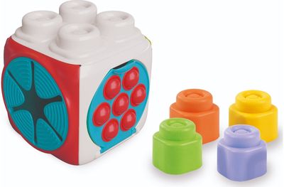 Lavinamasis žaislas sensorinis kubas CLEMMY