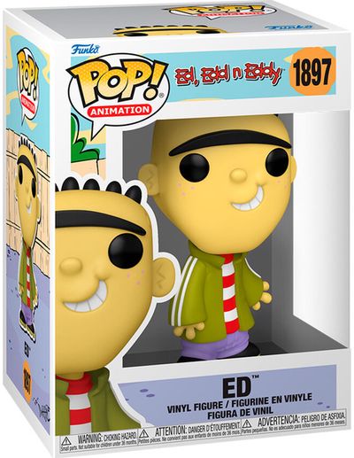 Vinilinė figūrėlė FUNKO POP!&nbsp; Animation: Ed, Edd n Eddy – Ed w/chase