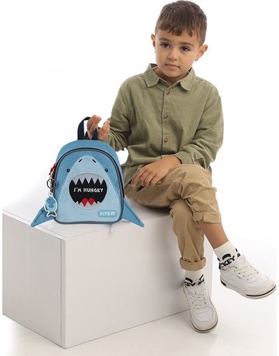 Vaikiška kuprinė Kite Hungry Shark, 22 cm