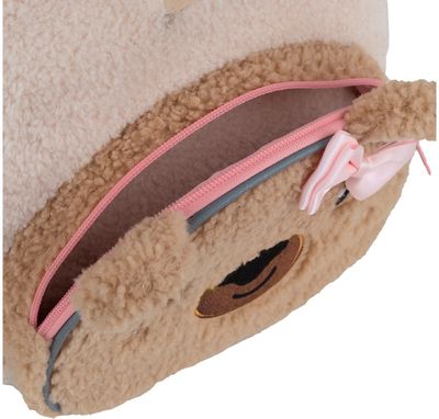 Vaikiška kuprinė Kite Teddy Bear, 30 cm, smėlio sp.
