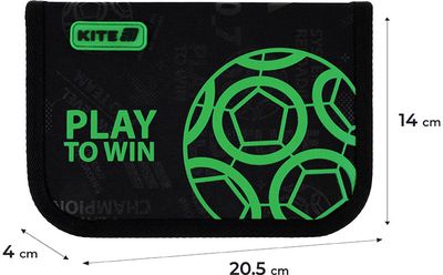 Forminis penalas Kite Play&Win, 1 sk., juodos sp.