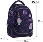 Ergonominė kuprinė Kite Feel Good, M, 36 cm, t. violetinės sp.