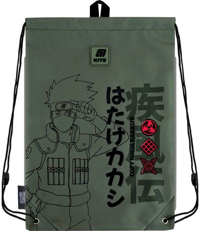 Sportinis maišelis Kite Naruto Shippuden, 46 cm, pilkos sp.