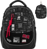 Ergonominė kuprinė Kite Tokyo, M, 38 cm, juodos sp.