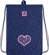 Sportinis maišelis Kite Be Kind, 46 cm, mėlynos sp.