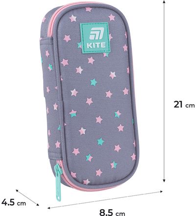 Penalas Kite Kawaii Stars ovalus, pilkos sp.