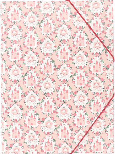 Aplankas kartoninis B'LOG PRINCESS su guma, A4