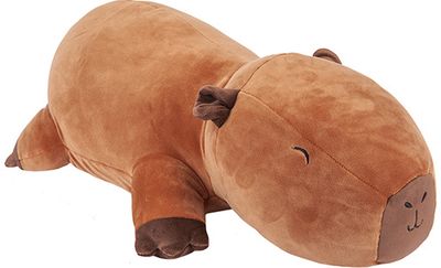 Pliušinis žaislas CAPYBARA SOFTLING SNUGGLERZ WEIGHTED SUPERSOFT 60 cm, įv. rūšys