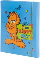 Dėklas sąsiuviniams KITE Garfield Retro, A4, 3 cm