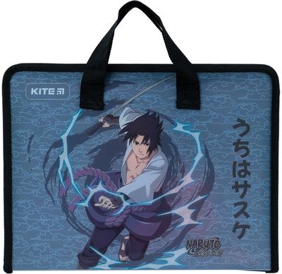 Dėklas plastikinis KITE Naruto Shippuden, su rankena, A4