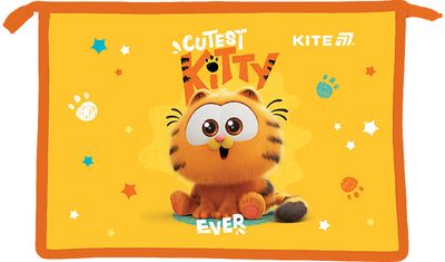 Dėklas sąsiuviniams KITE Garfiled, A4+, su užtrauktuku