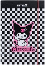 Dėklas sąsiuviniams KITE Kuromi, B5, su guma, 3 cm