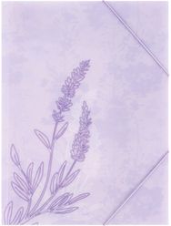 Aplankas AXENT Lavender, A4, su gumele