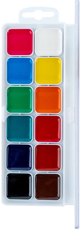 Akvarelė KITE Classic 12 spalvų