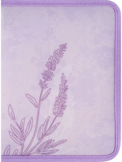 Dėklas AXENT LAVENDER, A5+, su užtrauktuku