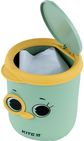 Stalo šiukšlių dėžutė KITE Big Eye Green, su dangčiu