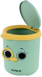 Stalo šiukšlių dėžutė KITE Big Eye Green, su dangčiu