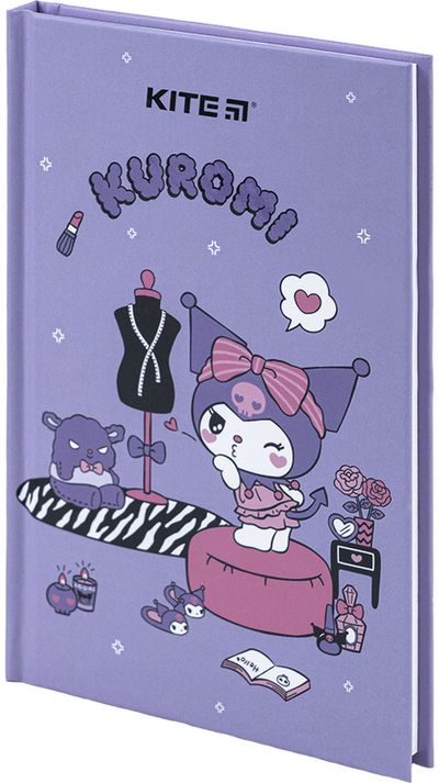 Užrašinė KITE Kuromi, A6, 60 l., lang.