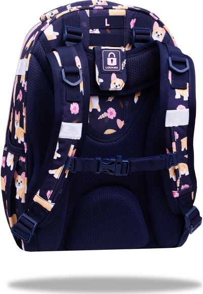 Forminė kuprinė Turtle CORGI ELISABETH, 39 cm