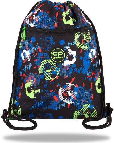 Sportinis maišelis Vert FOOTBALL, su užtrauktuku