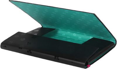 Dėklas sąsiuviniams STICH Black Relax, su guma, A4, 3 cm