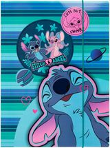 Kartoninis aplankas STITCH Planet su guma, A4