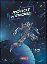 Aplankas kartoninis Brunnen Robot Hero, su guma, A3