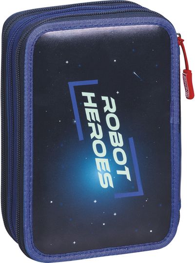 Forminis penalas Robot Hero, 3 užtr., užpildytas