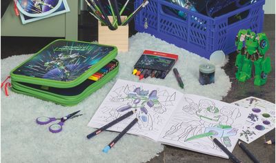 Žirklės soft-touch Brunnen Robot Hero