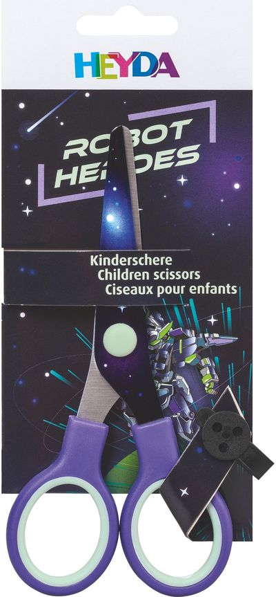 Žirklės soft-touch Brunnen Robot Hero