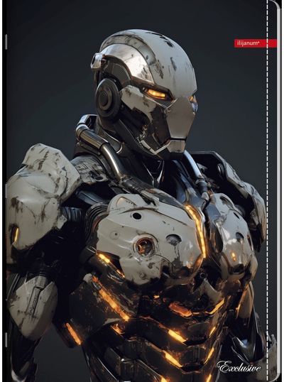 Sąsiuvinis Ilijanum Exclusive, A4, 80 g, 52 l, linijomis įv. rūšių