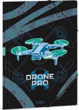 Aplankas kartoninis Drone Pro, su guma, A4