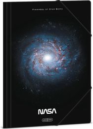 Aplankas kartoninis NASA-Pinwheel, su guma, A4