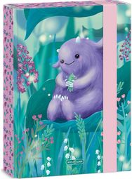 Dėklas sąsiuviniams Mon Mignon, su guma, A5