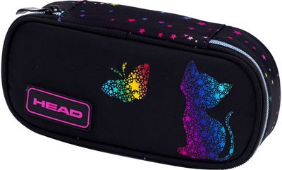 Penalas Head RAINBOW KITTY, ovalus