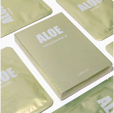 Veido kaukė LAPCOS - Aloe