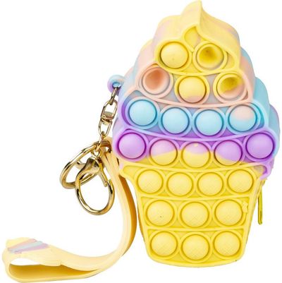 Monetų piniginė CENTRUM Ice Cream, POP IT, silikoninė