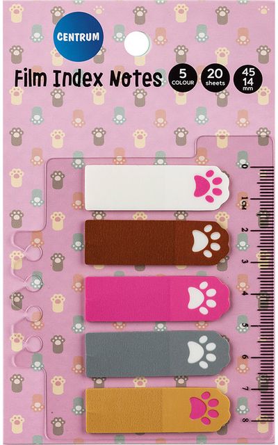 Puslapių žymekliai CENTRUM PAW, 45 x 14 mm
