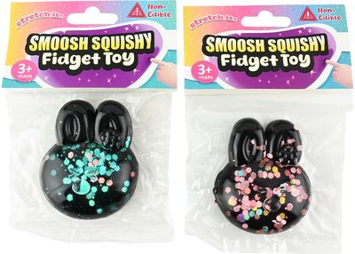 Antistresinis žaislas SMOOSH SMOOSH SQUISHY RABBIT 50g 8cm., įv. rūšys