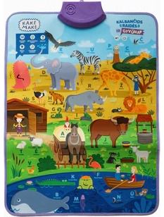 Edukacinis žaidimas ABĖCĖ KAKĖ MAKĖ Kalbančios raidės ir gyvūnai, kabinamas ant sienos