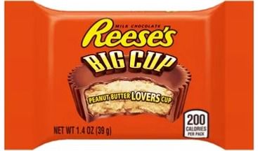 Šokoladinis krepšelis REESES Big Cup, 39 g