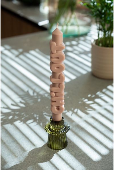 Žvakė 3D CHILL OUT, kreminė